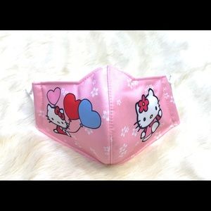 Kids Face Masks 3D Printed Hello Kitty